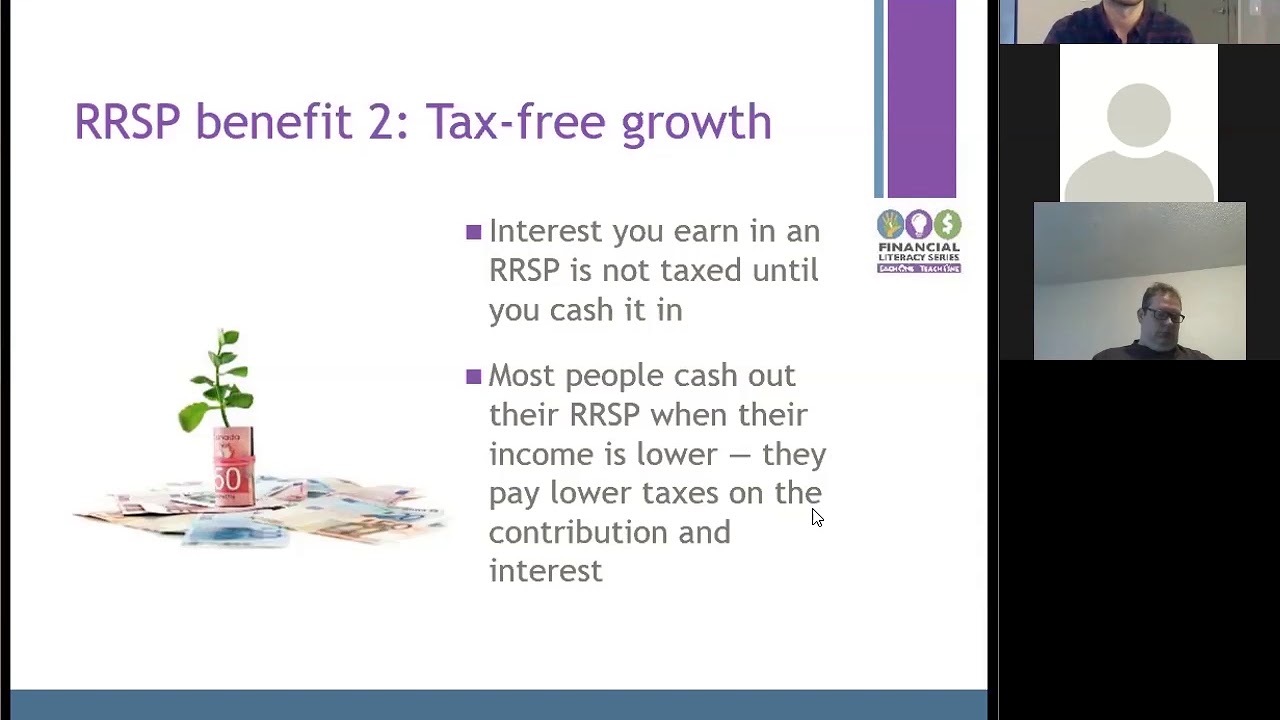 Financial Literacy Workshop - Investing: RRSPS & TFSAS