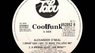 Alexander O&#39; Neal - What Can I Say To Make You Love Me (12&quot; Funk 1987)