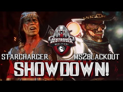 Starcharger vs Blackout - Destroyer's Open Qualifier 1 (COWBOYS VS INDIANS) - MK11