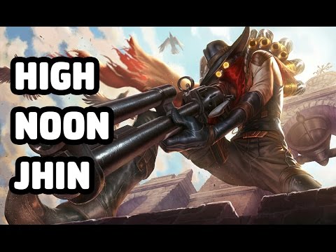 HIGH NOON JHIN SKIN SPOTLIGHT - LEAGUE OF LEGENDS