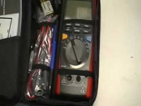 UNIVERSALUS MATAVIMO PRIETAISAS UT-71D UNI-T video