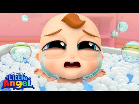 Why Are You Sad Baby John? - Little Angel | Kids Cartoons & Nursery Rhymes | Moonbug Kids