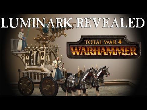Luminark of Hysh Magical Forcefield Laser Ballista - Unit Revealed - Total War Warhammer