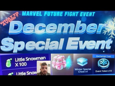 DECEMBER SPECIAL EVENT - CRAFT EVENT CTPS AND MORE - SNOWMANS AND TOKENS | Marvel Future Fight