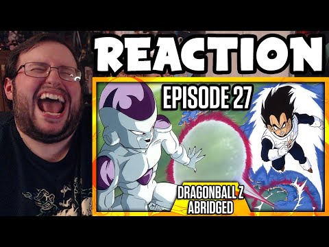 Gor's "DragonBall Z Abridged: Episode 27 - TeamFourStar (TFS)" REACTION