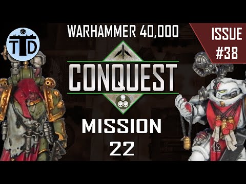 Death Guard Plague Surgeon! Warhammer 40k Conquest Issue 38 Battle Report