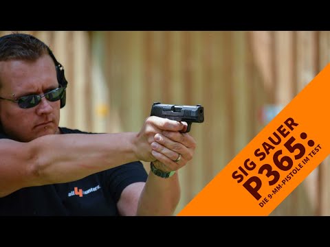 SIG Sauer P365 - 9-mm-Pistole als Begleiter für die Jagd im Test