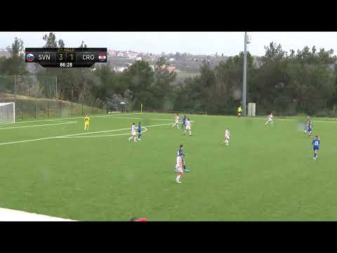 WU19 Prijateljska tekma Slovenija - Hrvaška | Prenos