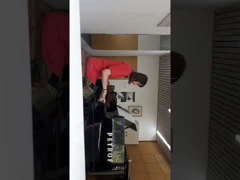 Ivana Stojkovic and Leonid Petreski J. Brahms dance no 4 prof m-r Katerina Gelebeseva