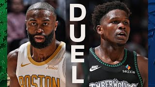 Anthony Edwards - Minnesota Timberwolves - Boston Celtics - Jaylen Brown
