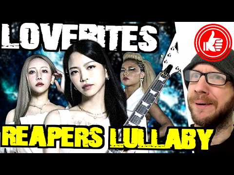 LOVEBITES ⚰️ REAPER'S LULLABY ...reaction to the madness of track 10 on OUTSTANDING POWER !