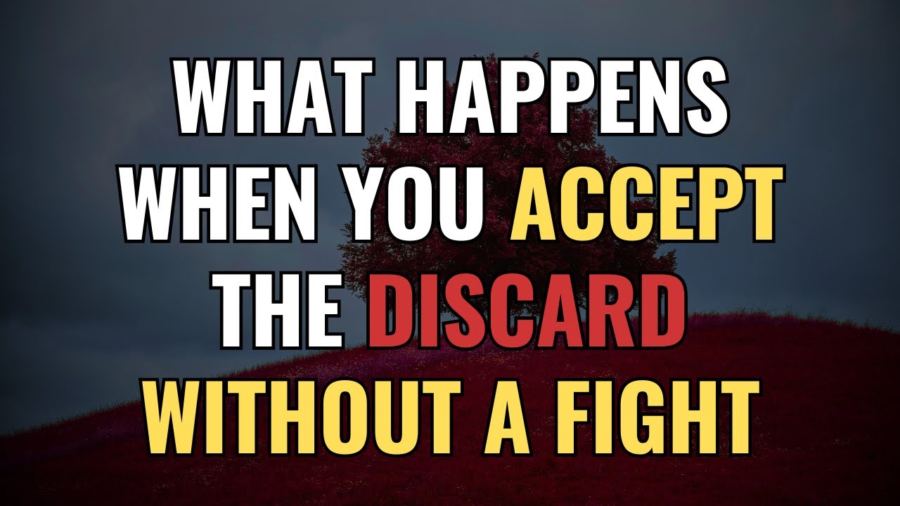 What Happens When You Accept the Discard Without a Fight | NPD | Narcissism | BehindTheScience