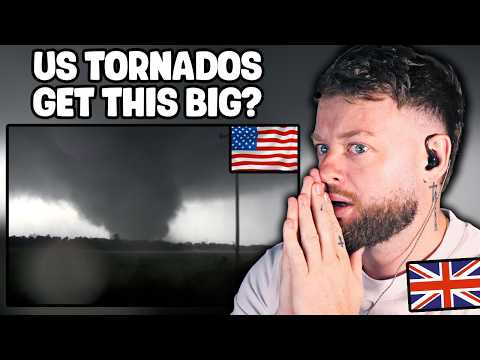 Brit Reacts to the SCARIEST Tornados in US History...