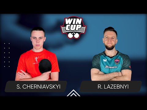 00:30 Serhii Cherniavskyi - Ruslan Lazebnyi West 6 WIN CUP 01.08.2024 | TableTennis WINCUP