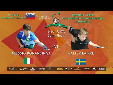 Table 4; Semi-Finals 9-ball European Championships 2023 Youth