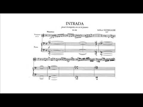 Arthur Honegger: Intrada (Giovanni Barone, trumpet)