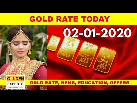 02.01.2020 | GOLD RATE | GOLD OFFERS | GOLD TREND GRAPH | GOLDEN EXPERTS | DAILY GOLD RATE UPDATES
