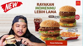 BARU!! DOUBLE BIG MAC DARI MCDONALD'S