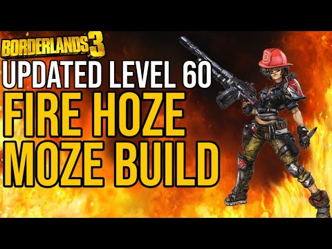 UPDATED BEST MOZE BUILD! Solo All Content + Gamesave! // Fire Hoze Moze 4.0 Build // Borderlands 3