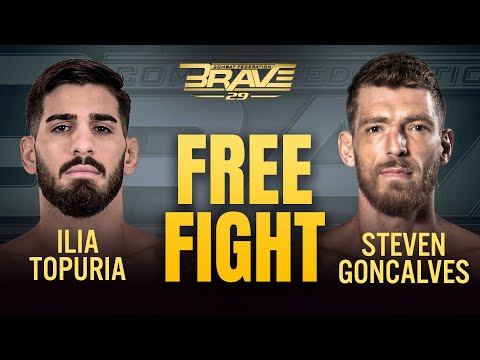 Ilia Topuria vs Steven Goncalves full fight