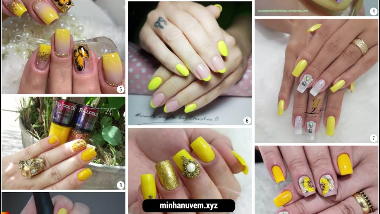 Esmalte Amarelo - Fotos Que Vão Te Fazer Dar Uma Chance a Essa Cor