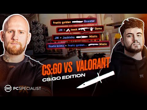 CS:GO vs Valorant: 16 knife kills in a single match! | Fnatic Valorant