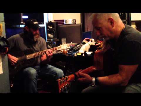 Jack Shawde and Randy Kohrs - jamming at Randy's studio