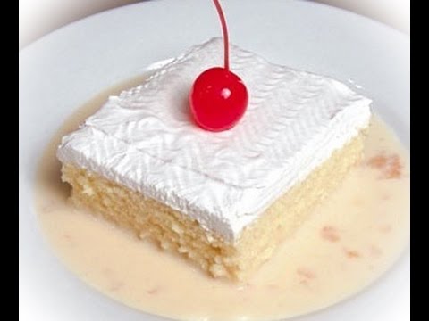 Tres Leches Cake Recipe "Bizcocho Tres Leches" - in the Kitchen With Jonny Episode 15