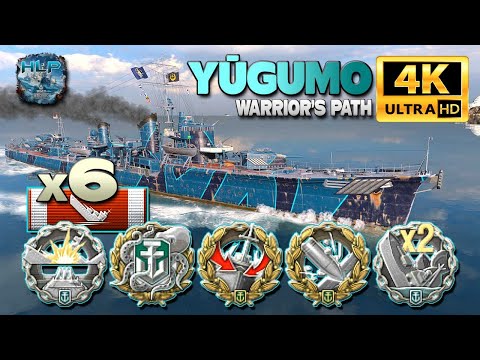 Destroyer Yūgumo: 6 ships destroyed - World of Warships