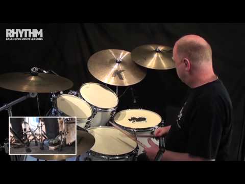 Beginner Drum Lessons: How to play a basic jazz drum beat