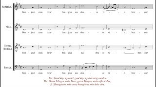 Lassus | Bonjour, mon coeur [á 4; Amarcord Ensemble]