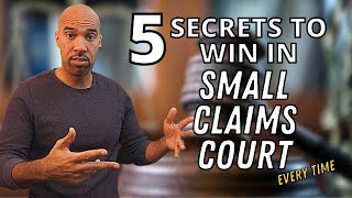 How to win in small claims court-without lawyer-attorney-present case