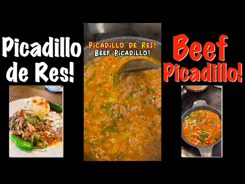 Picadillo de Res - Como hacer Picadillo de Res - Receta de Picadillo de Res