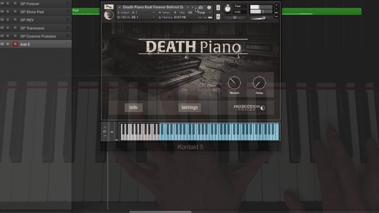 Death Piano Preset Showcase