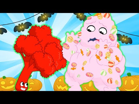 Morphle and the Candy Monster | My Magic Pet Morphle Halloween | Cartoons for Kids