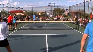 2011 USAPA PICKLEBALL MIXED OPEN SEMI FINALS