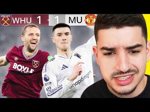 Carrick's Winning Streak Ends! (Man United 1-1 West Ham Reaction)