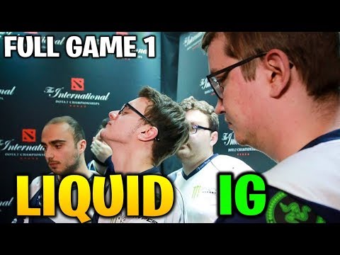 LIQUID vs IG TI8 FULL GAME 1 - THE INTERNATIONAL 2018