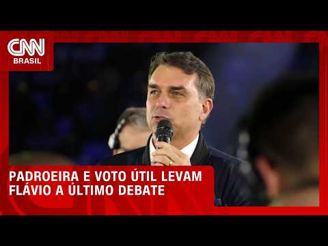 Padroeira, voto útil e pressão sobre Lula levam Flávio a debate; entenda | CNN PRIME TIME
