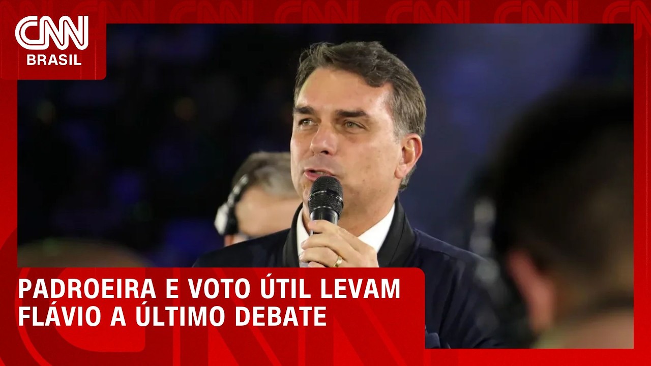 Padroeira, voto útil e pressão sobre Lula levam Flávio a debate; entenda | CNN PRIME TIME