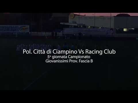 Pol. Città di Ciampino vs Racing Club - Giovanissimi Prov. Fascia B - Girone M - 5° giornata