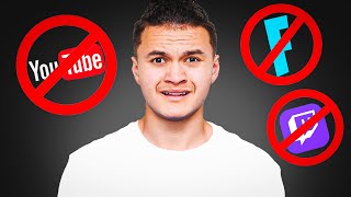 I've been Banned on YouTube, Fortnite & Twitch (the end)