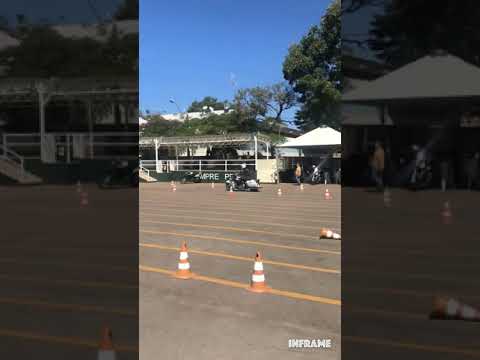 Pista de maneabilidade de Harley Davison