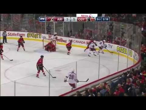 Game #239 Arizona Coyotes @ Calgary Flames 3-5 Highlights (13.11.2014)