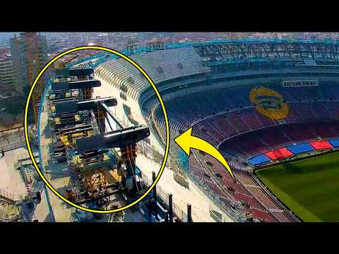 Camp Nou Weekly Construction Update (27 February)