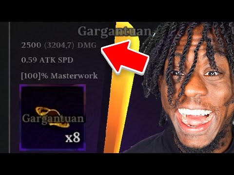 I Forged The STRONGEST Gargantuan Weapon ITS OVERPOWERED In The Forge