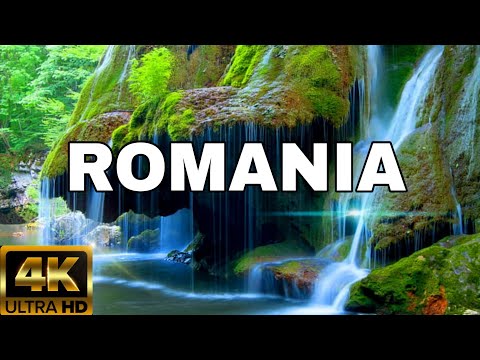 FLYING OVER ROMANIA (4K UHD) - AMAZING BEAUTIFUL SCENERY & RELAXING MUSIC