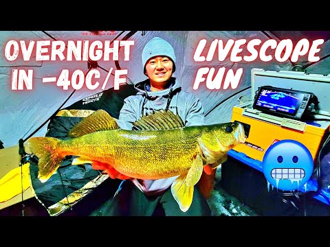 Insulated Tent Winter Camping and Ice Fishing in Extreme Cold Temperatures