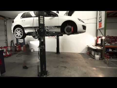 The 45 second H&R Suspension swap