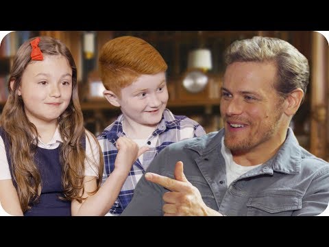 Sam Heughan Asks Kids for Dating Advice // Omaze
